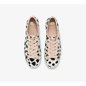 🌼 NWT Keds Kate Spade spotted sneakers